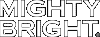 MIGHTY BRIGHT logo MIGHTY BRIGHT
