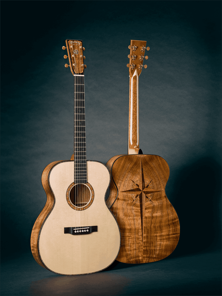 000 Epicéa Adirondack/Koa CS-OM-TRUENORTH-16