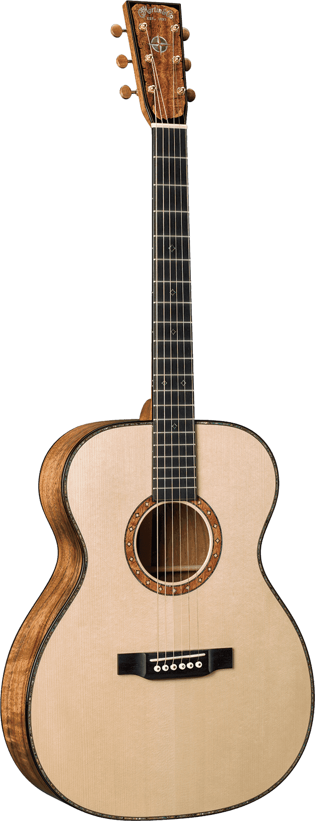 000 Epicéa Adirondack/Koa CS-OM-TRUENORTH-16
