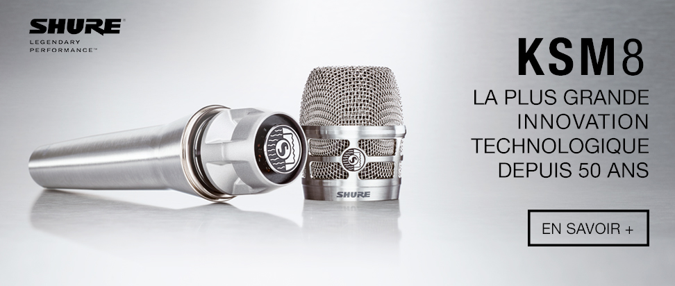 Shure dévoile la technologie Dualdyne avec le KSM8