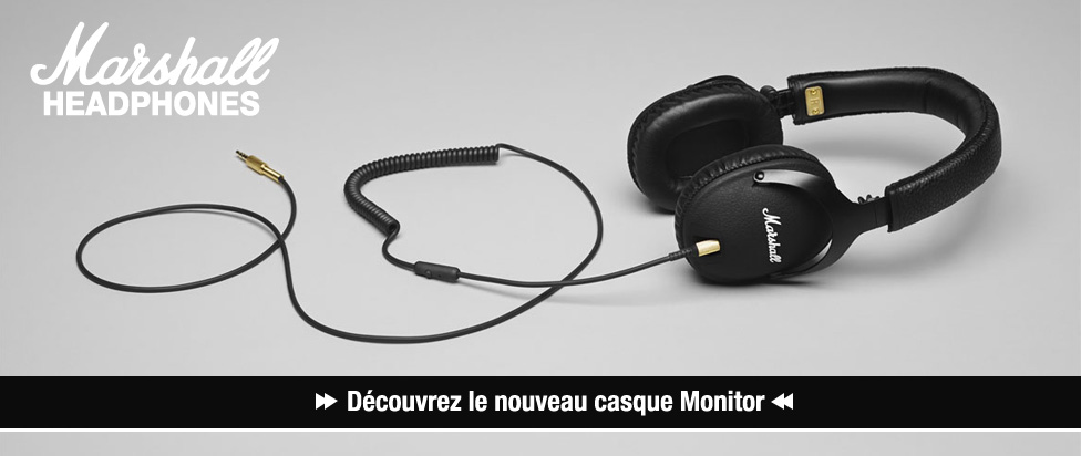 Le nouveau casque Marshall, le Monitor, est enfin disponible !