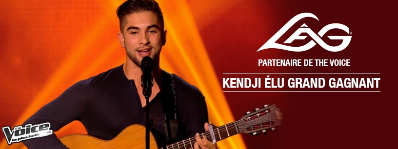 Kendji remporte The Voice 3 avec sa Lâg !