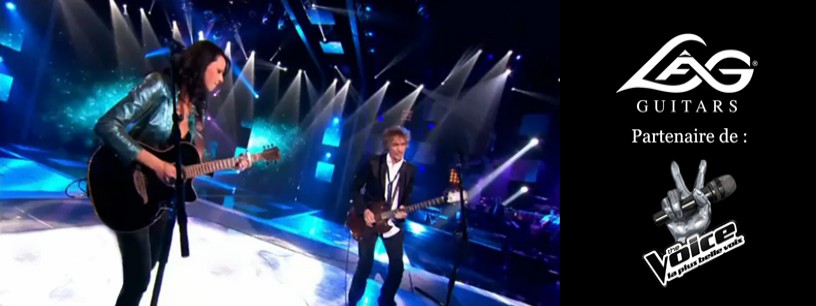 Une finaliste de ''The Voice'' joue sur Lâg