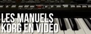 KORG : 8 manuels en vidéos !