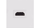 Plastron 45x45 - HDMI Blanc photo Plastron 45x45 - HDMI Blanc