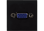 Plastron 45x45 - SVGA Noir photo Plastron 45x45 - SVGA Noir