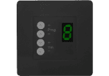 Contrôle mural 45x45 8 zones Noir photo Contrôle mural 45x45 8 zones Noir