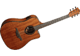 Cutaway electro nat satin