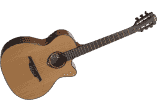 Cutaway electro nat satin