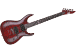 Rouge transparent ondé