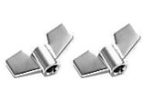 2 écrous papillon tilter cymbale