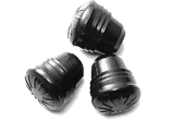 3 embouts caoutchoucs standard