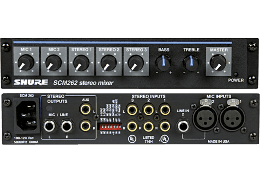 SSF SCM262E Stéréo 5 Entrées